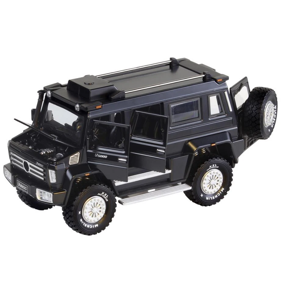 Лидер продаж колесо в масштабе 1:28 для benz Unimog U5000 металлическая модель со