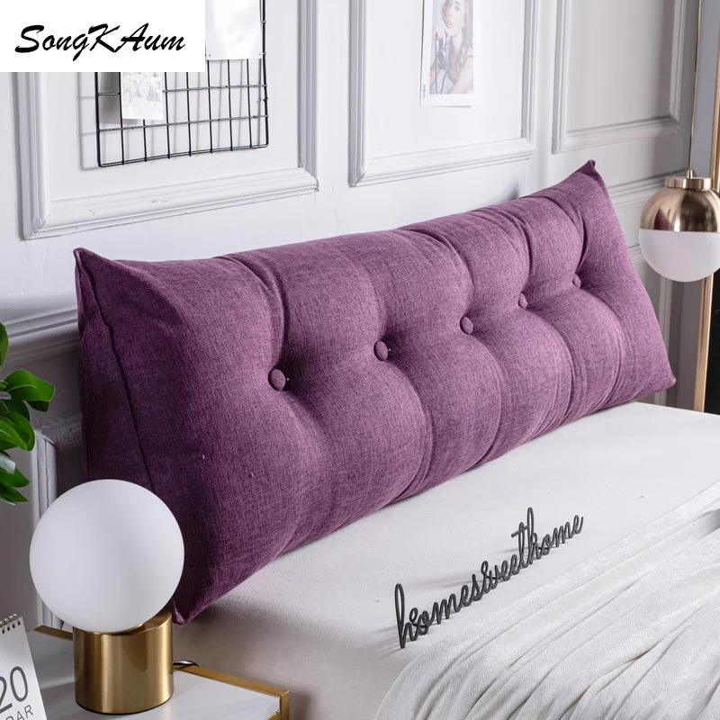 Моющаяся длинная прикроватная Подушка SongKAum в нордическом стиле с наполнением