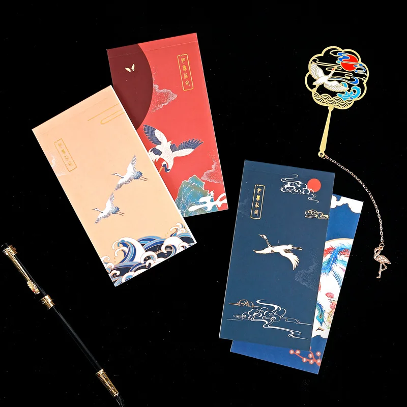 48 шт./компл. Винтаж Блокнот кран Феникс Творческий китайские стили работы