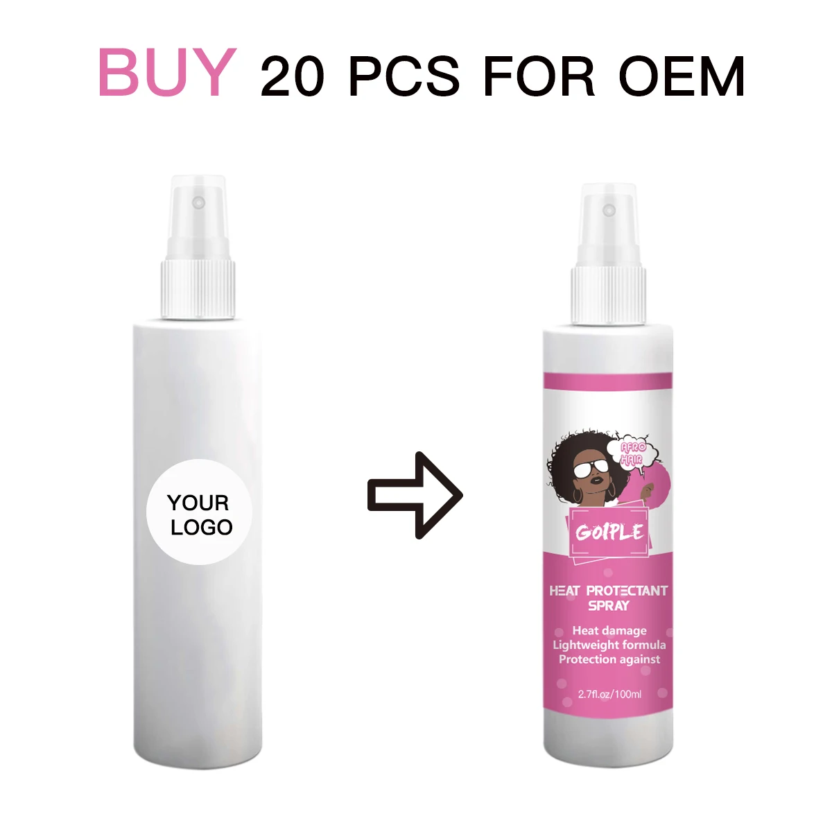 Увлажняющий спрей против экстремального нагрева для ухода за волосами | Красота