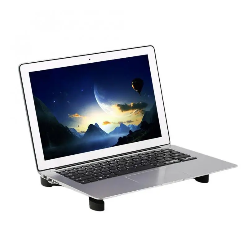 new adjustable laptop cooler laptop cooling pad notebook gaming cooler stand with two fan and 1 usb ports for 14 17inch laptop free global shipping