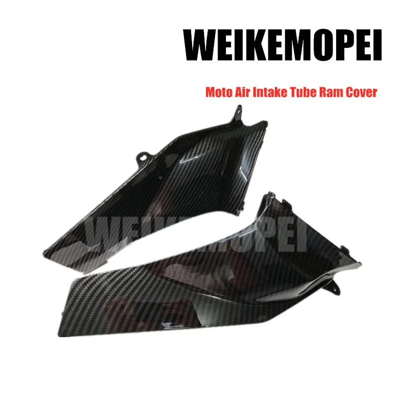 

Carbon Fiber Painted Motorcycle Fairing Upper Air Intake Tube Ram Cover Fit For HONDA F5 CBR600RR 2003 2004 2005 2006