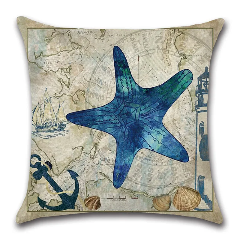 Винтажный фон с морской таблицей морские животные черепахи Морские рыбки звезды