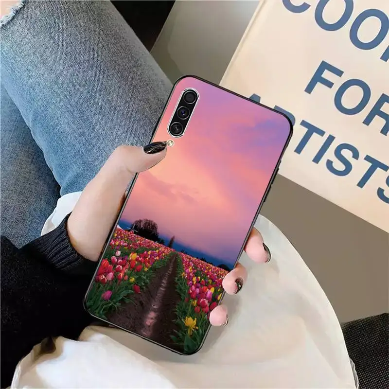 

Tulips flower Dutch national flower Phone Case For Samsung galaxy S 9 10 20 A 10 21 30 31 40 50 51 71 s note 20 j 4 2018 plus