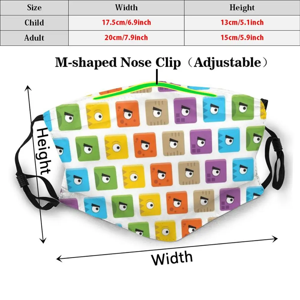 Миниатюрное Дерби: герои Маска сделай сам с фильтром от пыли для маленьких