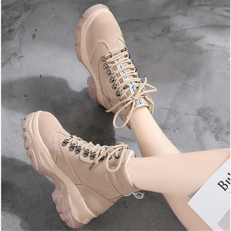 

Women's boots autumn and winter fashion hot-selling shoes women's comfortable anti-ski boots warm round toe casual Martin boots