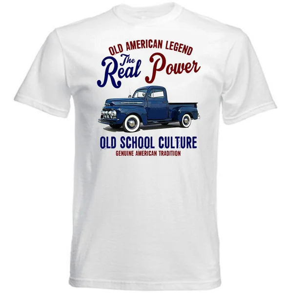 

VINTAGE AMERICAN FORD PICK TRUCK F1 - NEW COTTON T-SHIRT