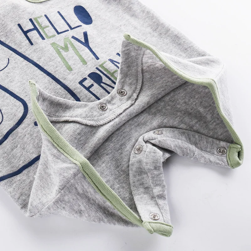 Боди с коротким рукавом и открытым подолом для мальчиков 0-3 |