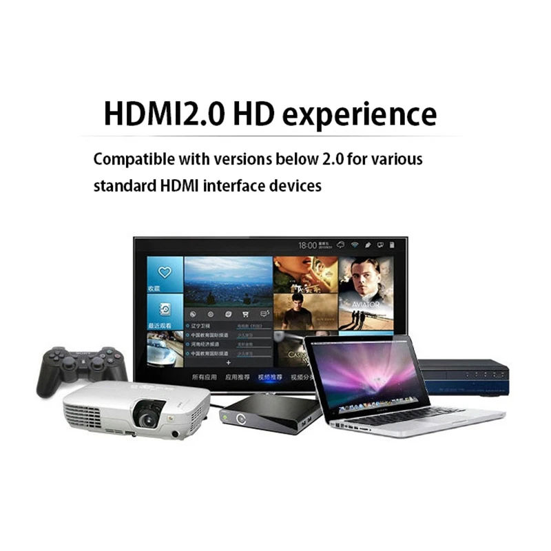 Кабель HDMI Cavor с позолоченным штекером 2 0 к 5 м 1 8 3 1080P|Кабели HDMI| |