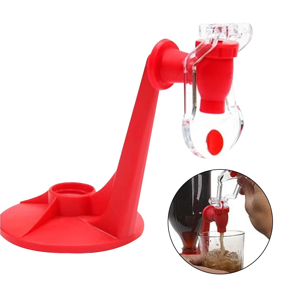 Coke Saver Soda Beverage Dispenser Magic Tap Drinking Water Dispense Bottle Upside Down Machine Switch Party Home Bar Tool | Дом и сад