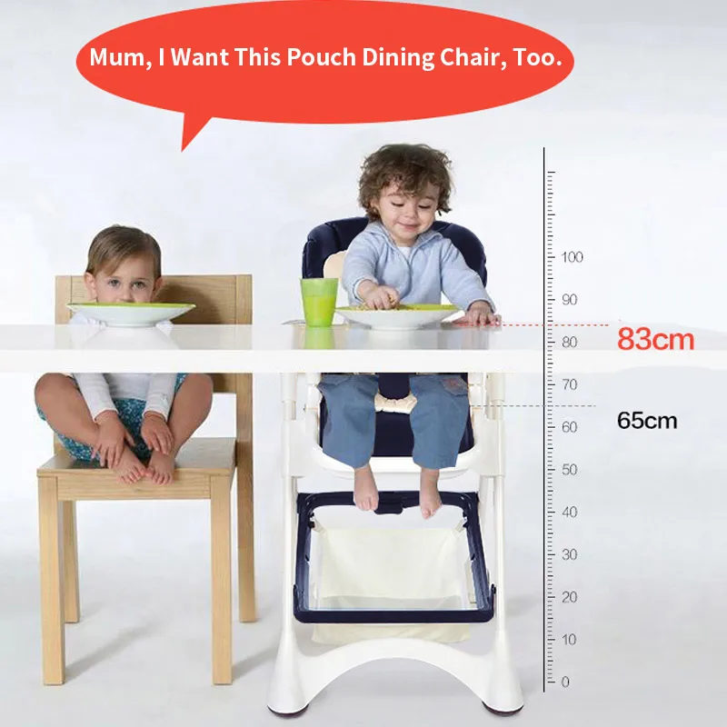 Многофункциональный Детский обеденный стул детский складной портативный стол и