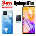 Гидрогелевая Защитная пленка для экрана и камеры Oppo Realme 8 Pro, 7 pro, oqqo, 1-3 шт.