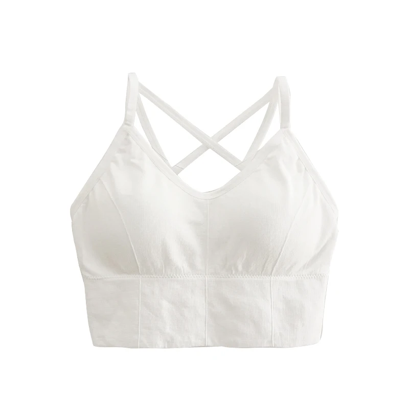 

Crescent City Cross Beauty Back Camisole Women's Summer Outer Wear Inner Wear Push up Underwired Tube Top Sports Underwear