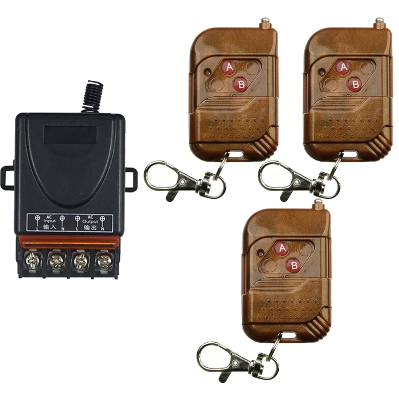 Реле постоянного тока 12 В 24 48 30 А 1 канал беспроводной радиочастотный пульт