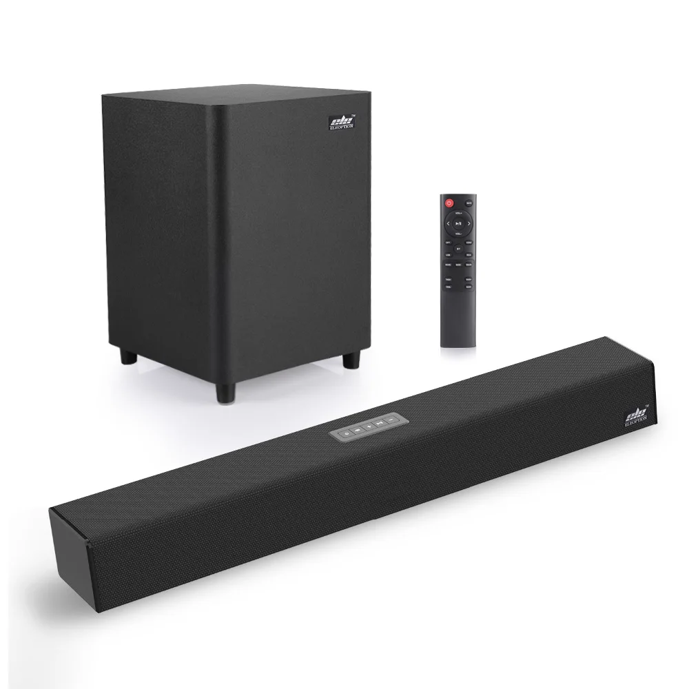 

100 Вт ТВ Саундбар 2,1 Bluetooth динамик 5,0 Система домашнего кинотеатра 3D объемный 80 дБ звуковая панель Пульт дистанционного управления с сабвуфер...