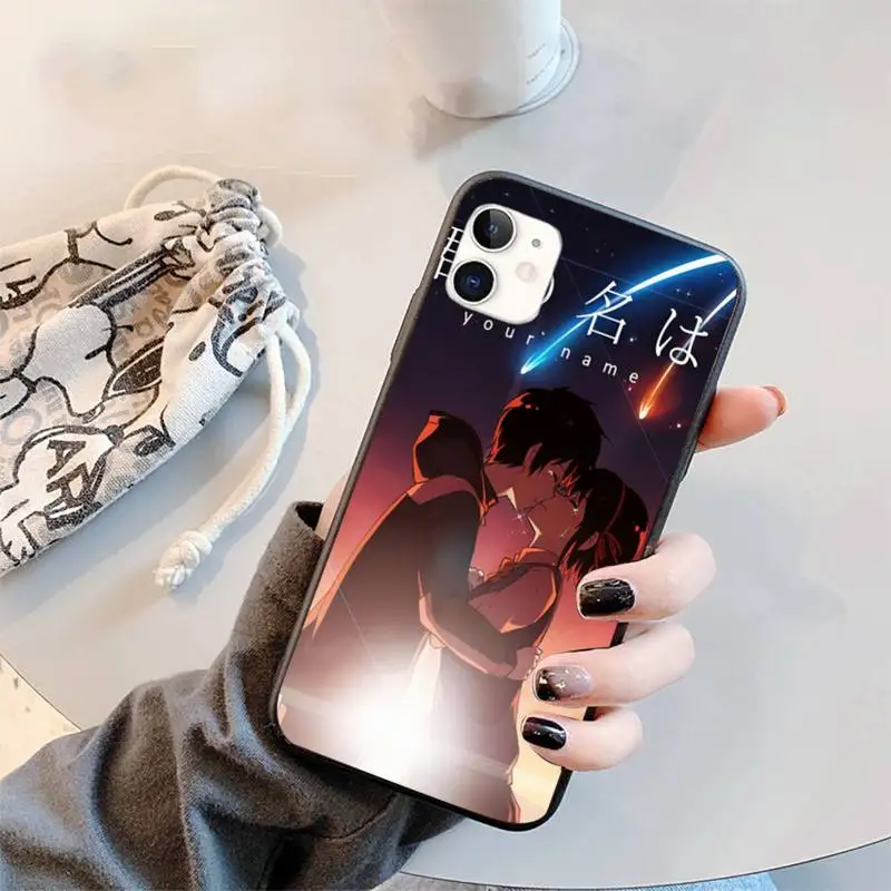 

Your Name Kimi no Na wa Phone Case for iPhone 11 12 pro XS MAX 8 7 6 6S Plus X 5S SE 2020 XR mini