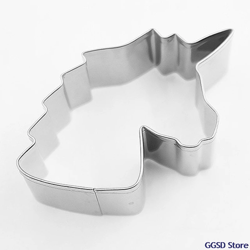 

Unicorn Cookie Cutter Stainless Steel Candy Biscuit Mold Baking Mold Metal Unicorn Shape Pastry Fondant Cake Decorating Tool