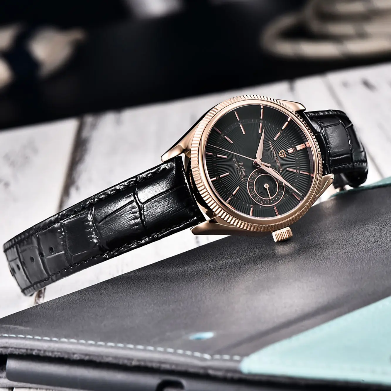 Pagani Design 2021 New Men Quartz Watch Top Brand Watches 200m Automatic Waterproof Clock Luxury Leather Watch Relogio Masculino enlarge
