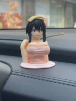 enoki tomohide eyewater kanako ohno chest shaking japan anime pvc action figure toy car decoration adult collection model doll