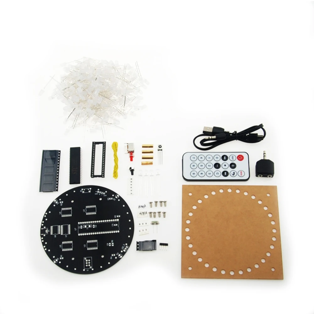 Электронный СВЕТОДИОДНЫЙ светильник сделай сам куб цилиндр набор для подсчета