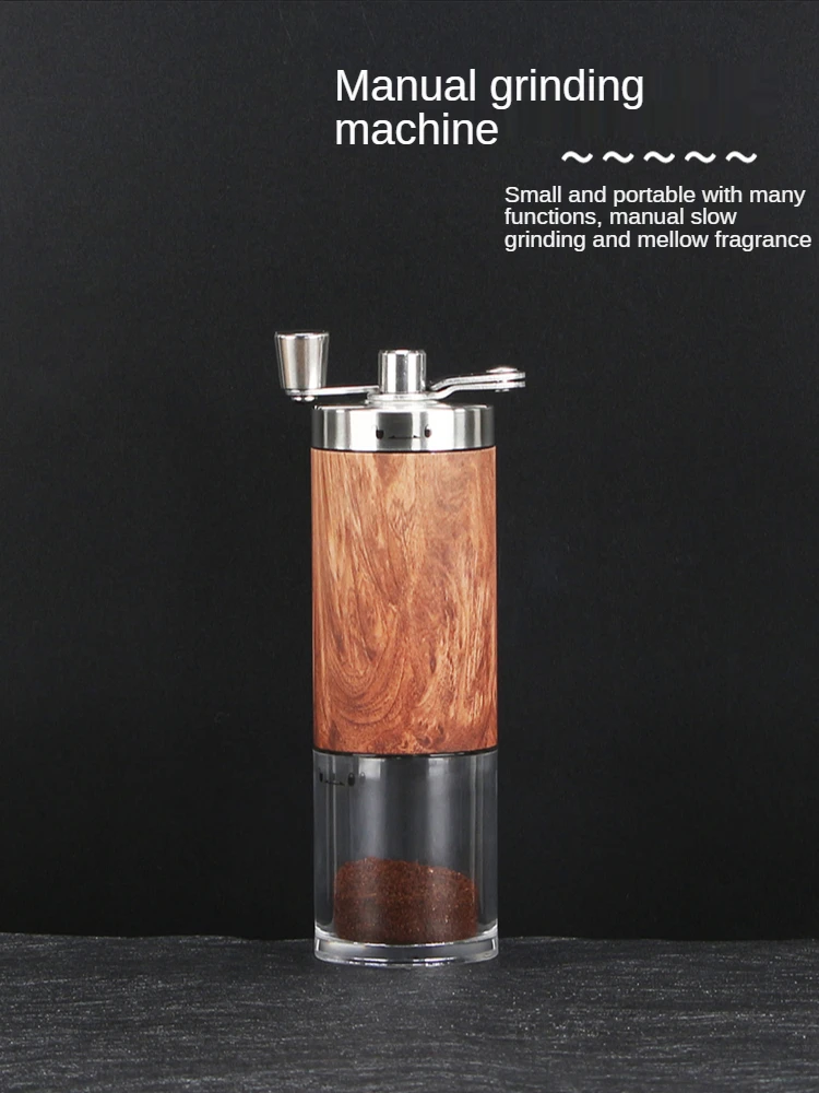 

Кофемолки с красивой ручкой Bulks, винтажная ручная кофемашина из нержавеющей стали, кухонные инструменты для кафе