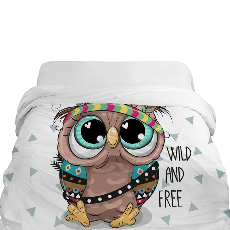 3D мультяшный пододеяльник одеяло/покрывало для детей/малышей/детей 90/150/135