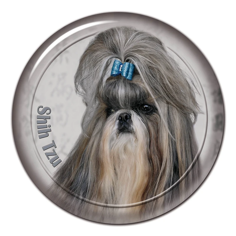 A0674 # различные размеры Съемная наклейка Shih Tzu 88 водонепроницаемые аксессуары на