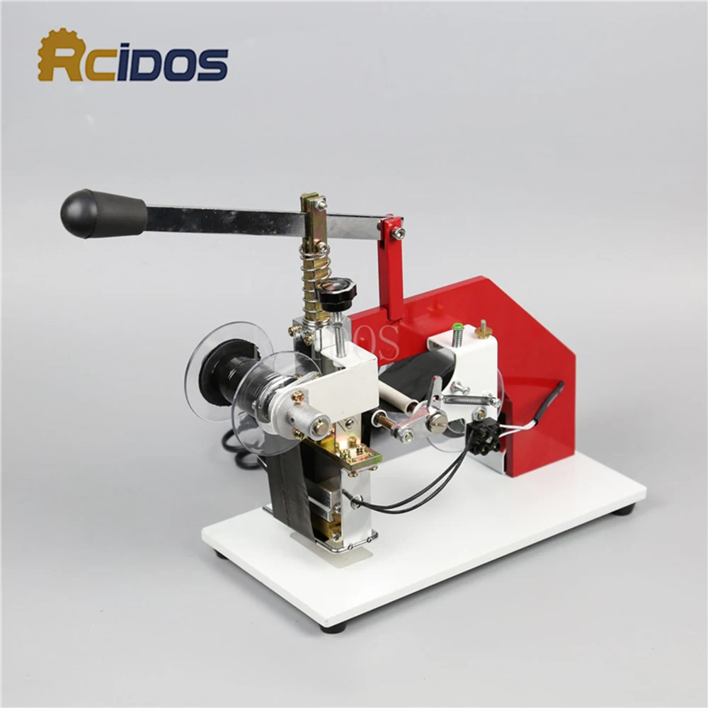 ZY RM5 E станок для тиснения с номером кожаной партии горячая печатная машина