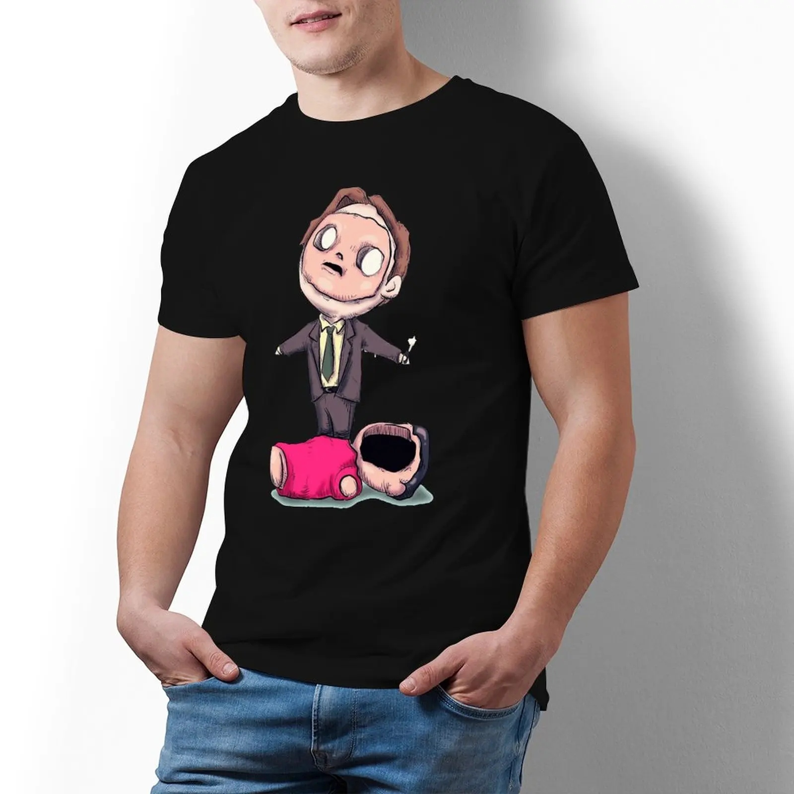 

Футболка мужская оверсайз с принтом, 100 хлопок, короткий рукав