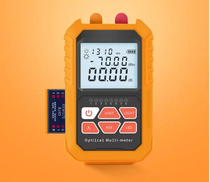 3in1 Optical Power Meter Visual Fault Locator Network Cable Test optical fiber tester 15mw Visual Fault Locator