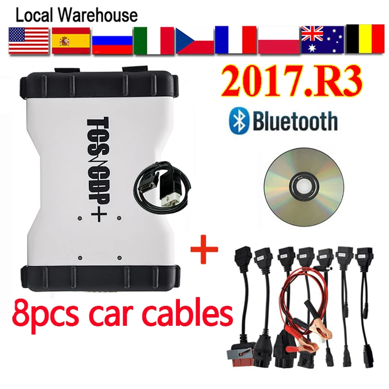 2021 новейшие OBD2 2017 R3 считыватели кодов генератора ключей dephis VD DS150E TCS bluetooth лучшие