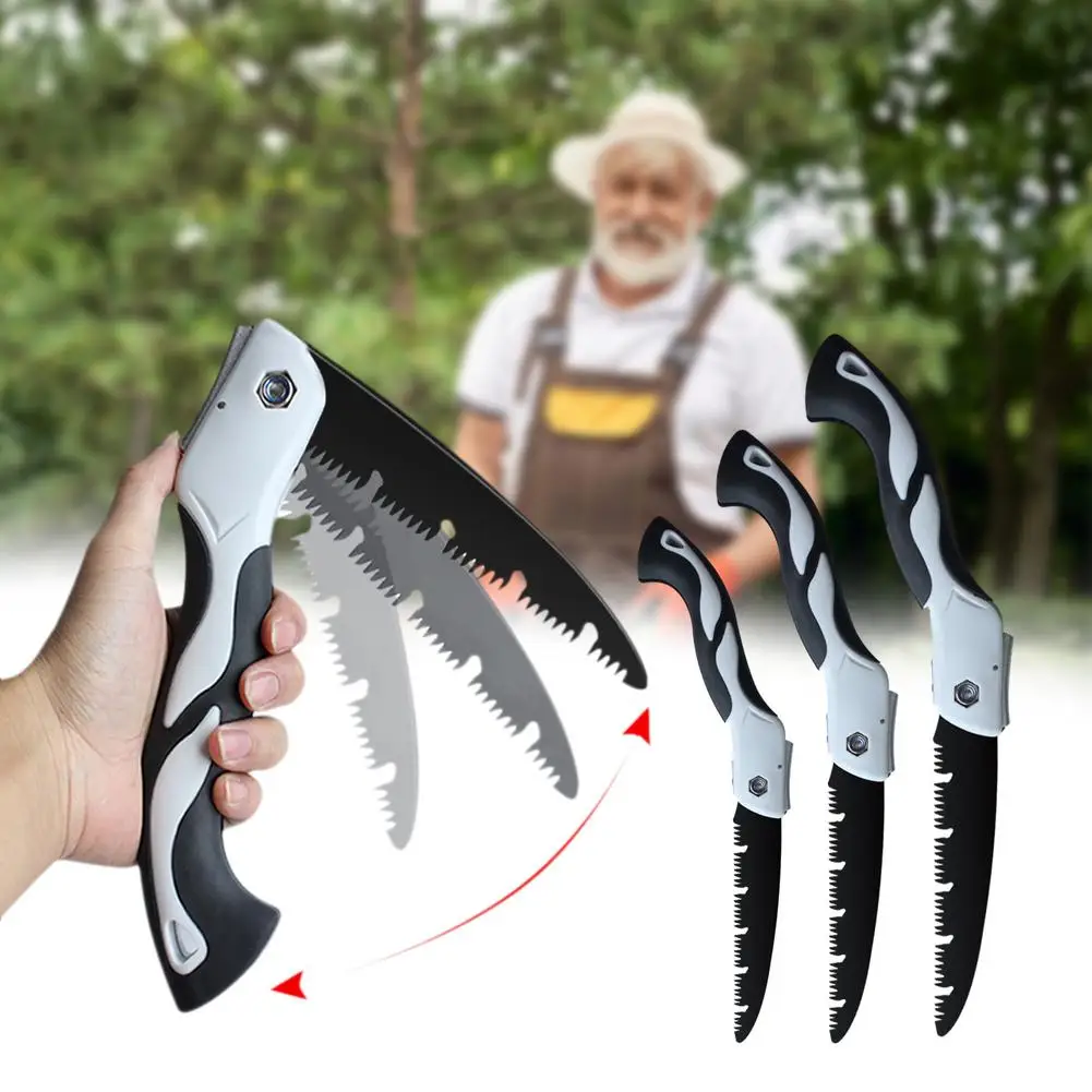 

Multifunctional Folding Saw Blade Hand Saw Woodworking Cutting Tools SK5 Steel Handle Collapsible Sharp Garden Saw