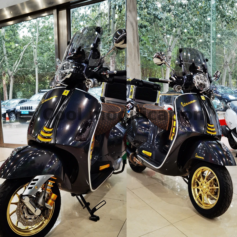 Передний декоративный чехол для мотоцикла Vespa GTS 300 HPE GTV Super Racing Sixties GTS300 аксессуары