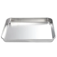 heavy duty stainless steel baking pans toaster oven pan barbeque grill sheet pan hotel sushi cookie sheet tb sale