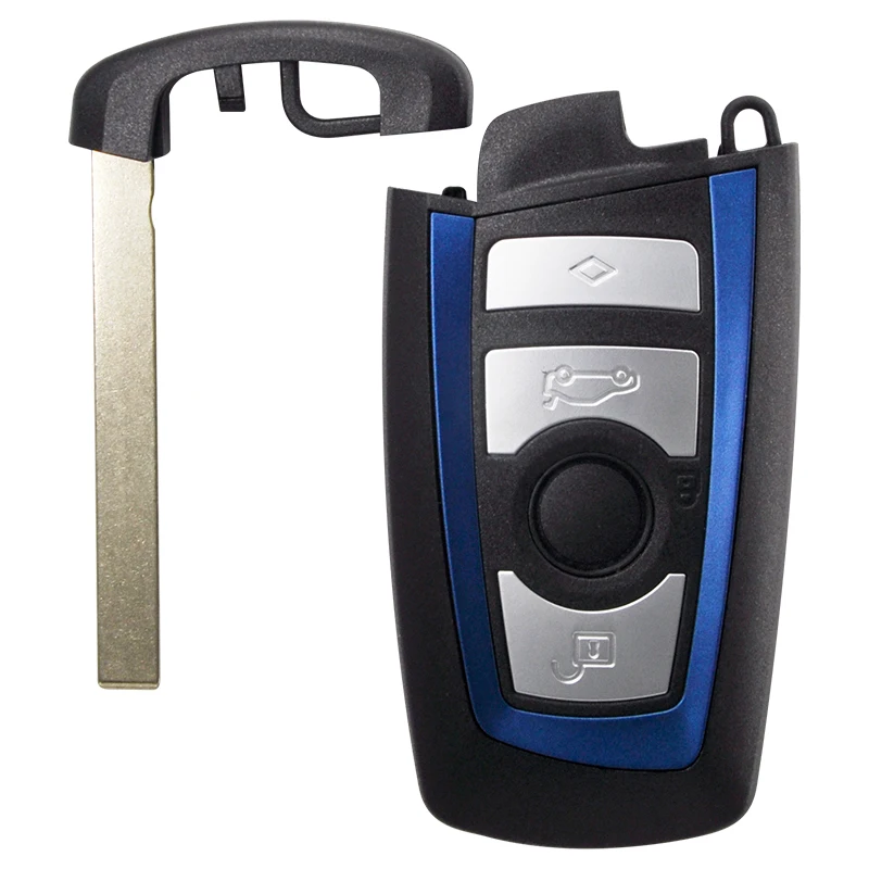 Datong World Car Remote Control Key For BMW 1 3 5 Series CAS4+ EWS5 ID49 Chip PCF7945P 315MHz 434MHz Original PCB Promixity Card |