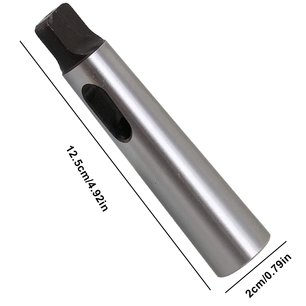 

Morse Taper Reducing Sleeve MT1 to MT2 Adapter Reduction Drill Chuck Sleeve Expand Conical Degree Drill Sleeve Morse taper