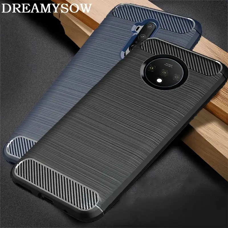 Чехол для Oneplus 8 7 T Pro противоударный чехол накладка из углеродного волокна One Plus 6 6T