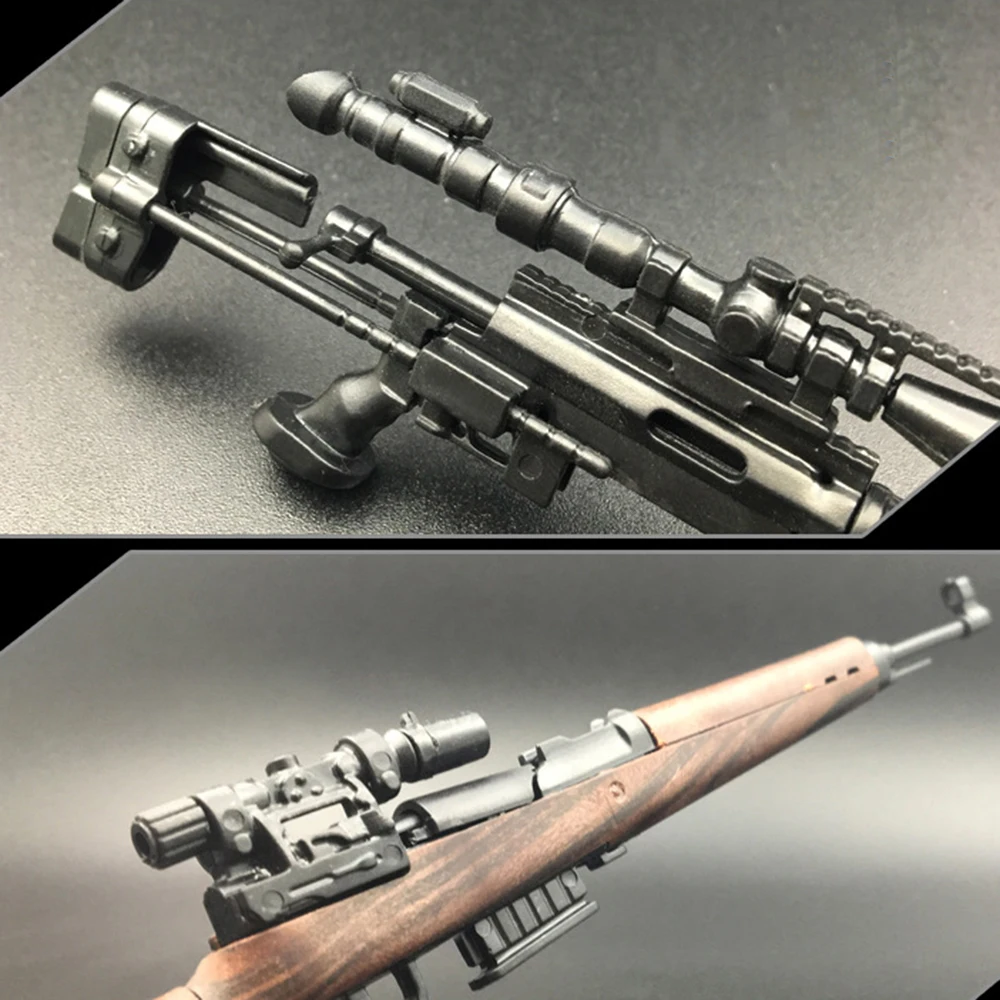 6 шт./лот 1:6 модели оружия пластиковый Собранный пистолет для 12 дюймов солдатская