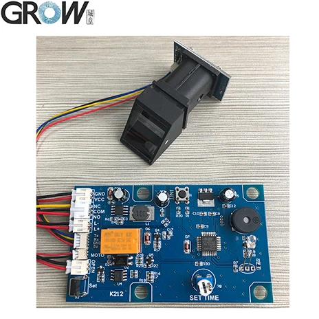 GROW K212+ R305 переключатель питания панель контроля отпечатков пальцев дверная система+ R305 контроль доступа отпечатков пальцев