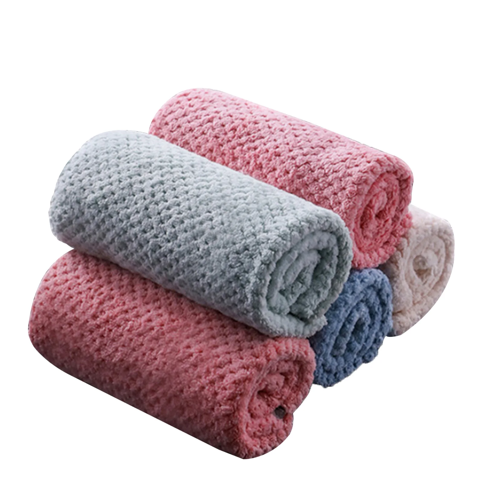 

5 шт., кухонное полотенце из кораллового флиса