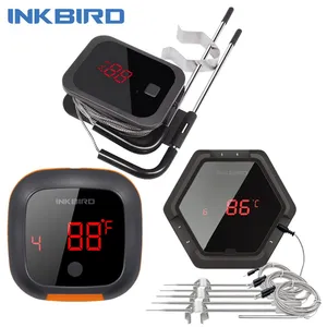 inkbird household meat thermometers ibt 2x 4xs 4xc 6xs kitchen cooking utensil barbecue gadget for bbq oven meat grilling smoker free global shipping