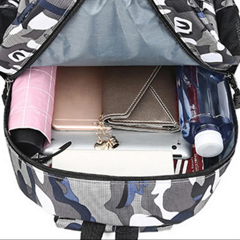 2 размера камуфляжные водонепроницаемые школьные сумки для девочек и мальчиков