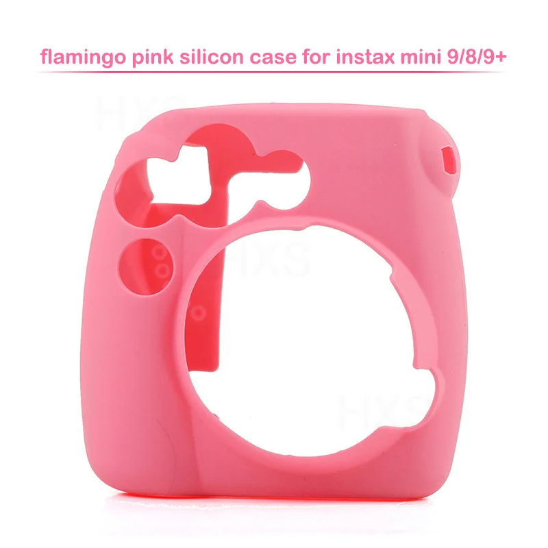 Мягкий силиконовый чехол для камеры FUJI защитный кожаный Fujifilm Instax Mini 9/8 +/8 цветная