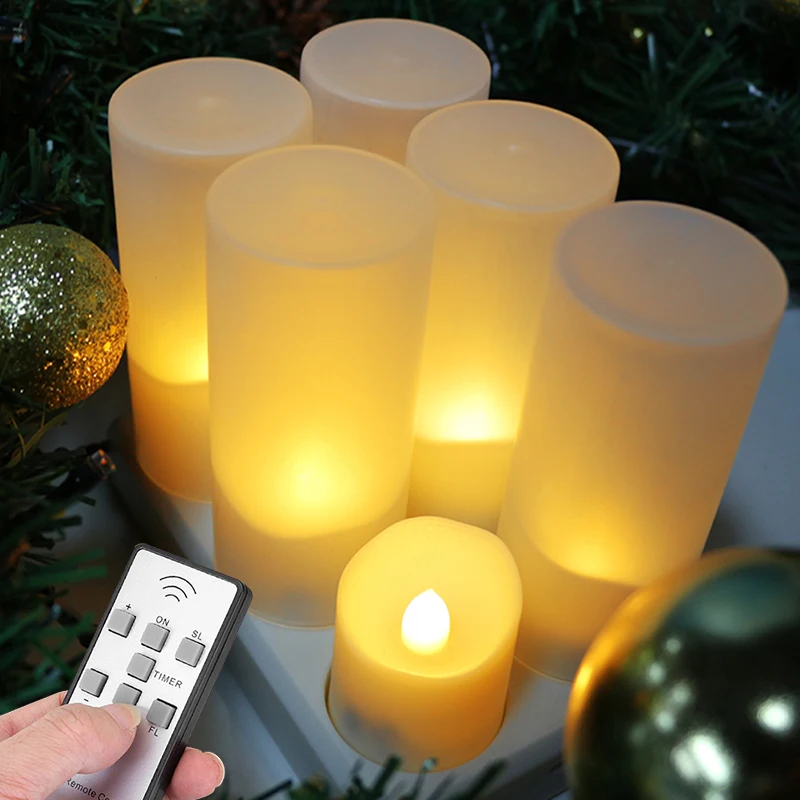Светодиодные пасхальные свечи с таймером украшение для дома дистанционным