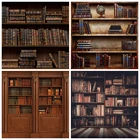 Laeacco старинные книжные полки книги портретная комната кабинет фотографии фоны для фотографий фоны для фотостудии