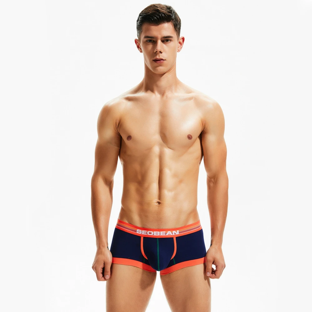 Лидер продаж сексуальное мужское Брендовое нижнее белье мягкие мужские трусы