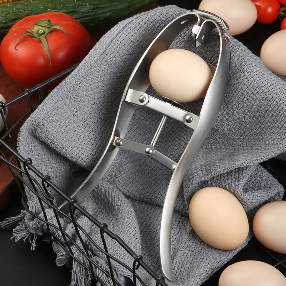

Portable Egg Shell Eggshell Cutter Egg Opener tigh Egg Cutter Separator Cracker Topper Egg Scissors Separator Kitchen tool