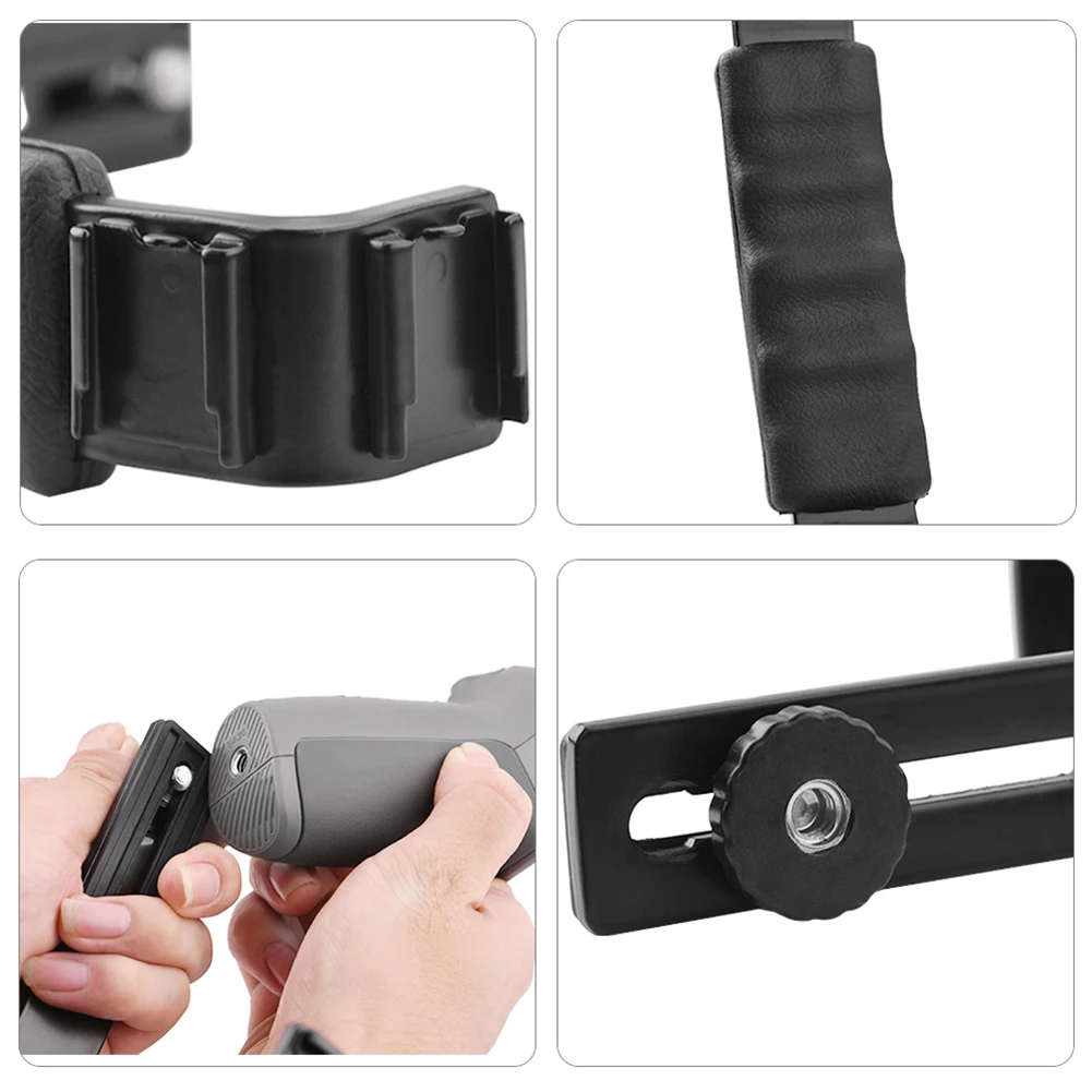 

New Hot L Shaped Stand Holder Phone Stabilizer Expansion Bracket for DJI Osmo Mobile 2/3
