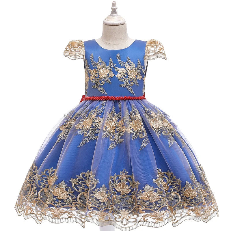 Детское кружевное платье-пачка с цветочным принтом для девочек | Детская одежда и