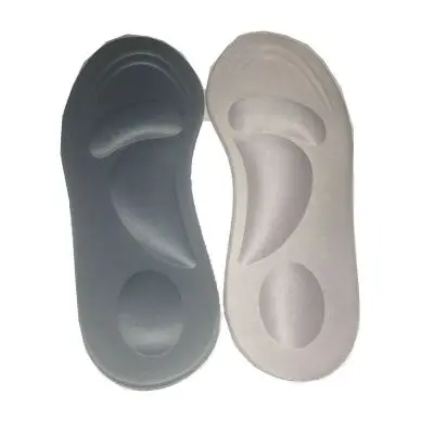 4D флок пены памяти orthotic стелька супинатор ортопедический стельки для обуви плоские Ноги Уход подошва обуви ортопедические подушки